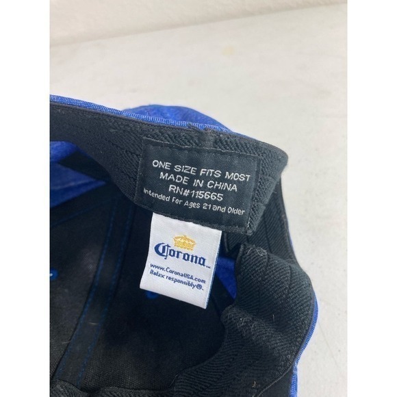 Corona Extra Hat Unisex Adult Blue Stylish Beer Branded Headwear Casual‎ Brewery - Picture 8 of 9